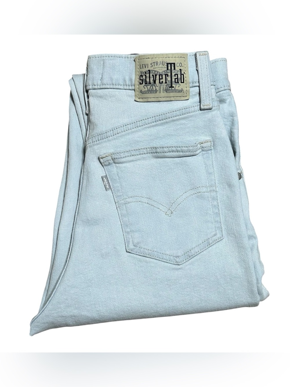 Levi's Silver Tab High Waisted Mom Jeans size 27